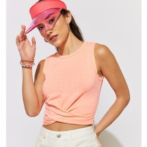 Blue Rain x Francesca's Novalee Twist Front Tank Top